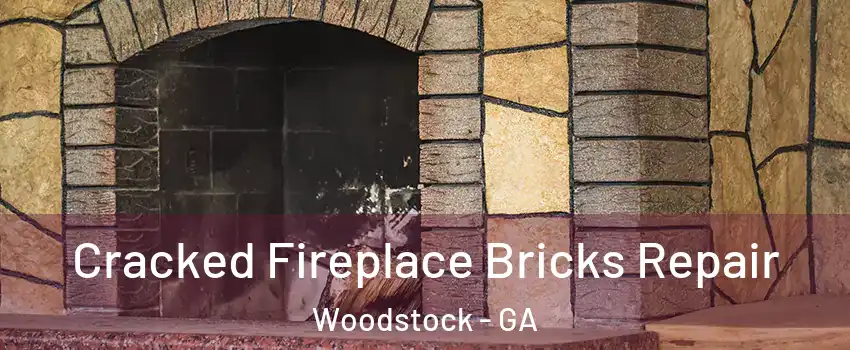  Cracked Fireplace Bricks Repair Woodstock - GA