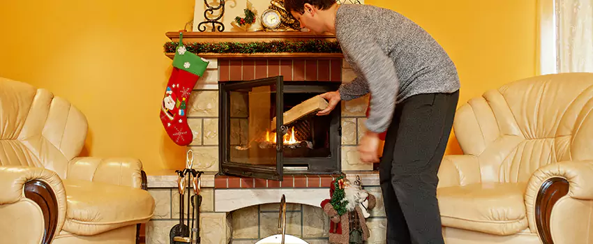 Gas to Wood-Burning Fireplace Conversion Services in Woodstock, Georgia