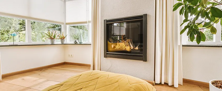 Residential Fireplace Ceramic Glass Installation in Woodstock, GA
