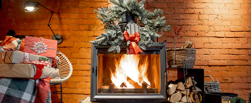 Travis Industries Linear Gas Fireplace Installation in Woodstock, Georgia