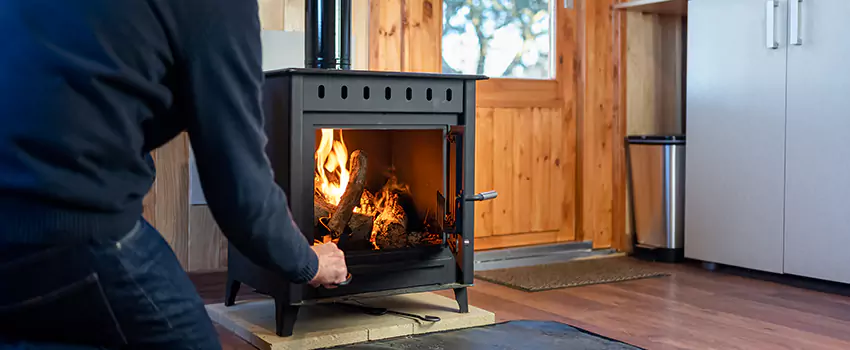 Open Hearth Wood Fireplace Installation in Woodstock, GA