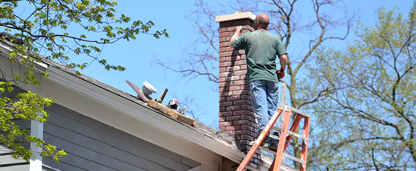 Vinyl and PVC Chimney Flashing Installation in Woodstock, GA