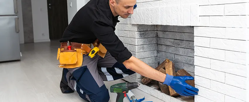 Fireplace Damaged Damper Frame Repair Services in Woodstock, Georgia